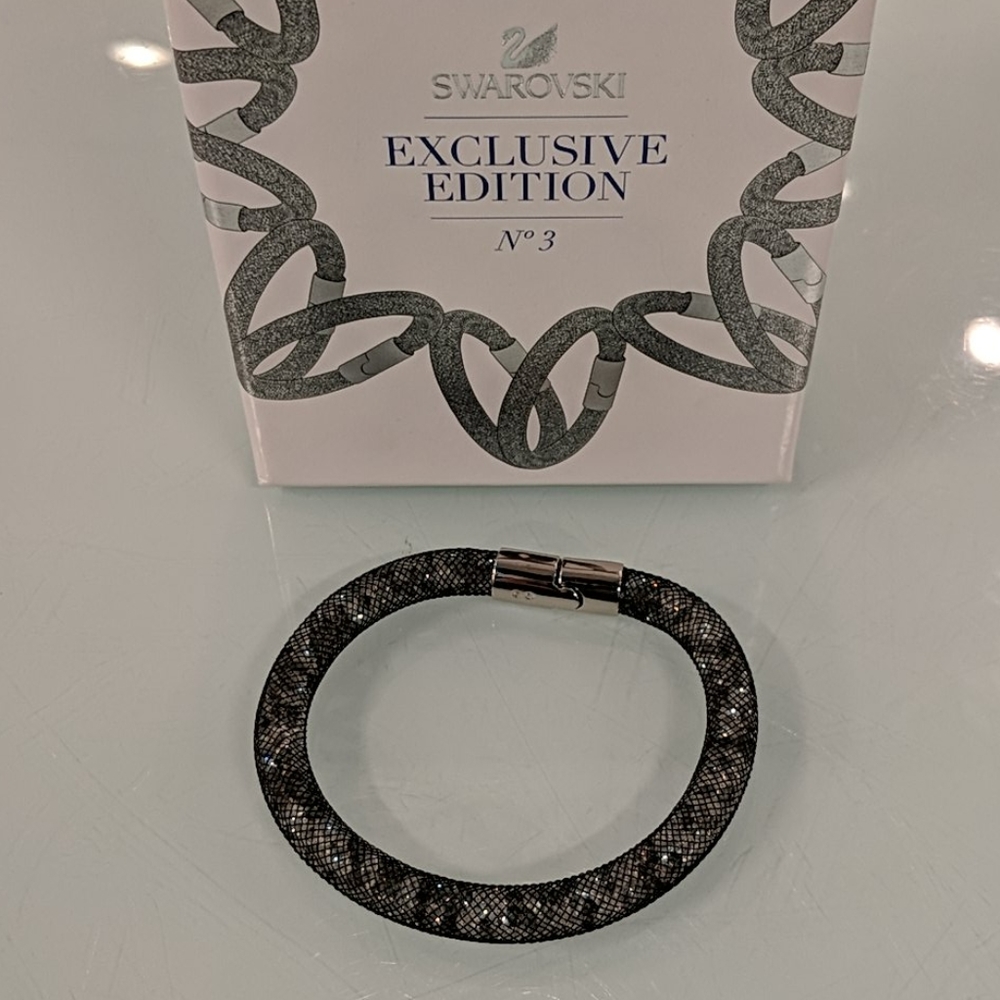 Swarovski Stardust Crystal Filled Mesh Bracelet